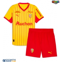 Otroški Nogometni dresi RC Lens Domači 2025-26 Kratek Rokav (+ Kratke hlače)